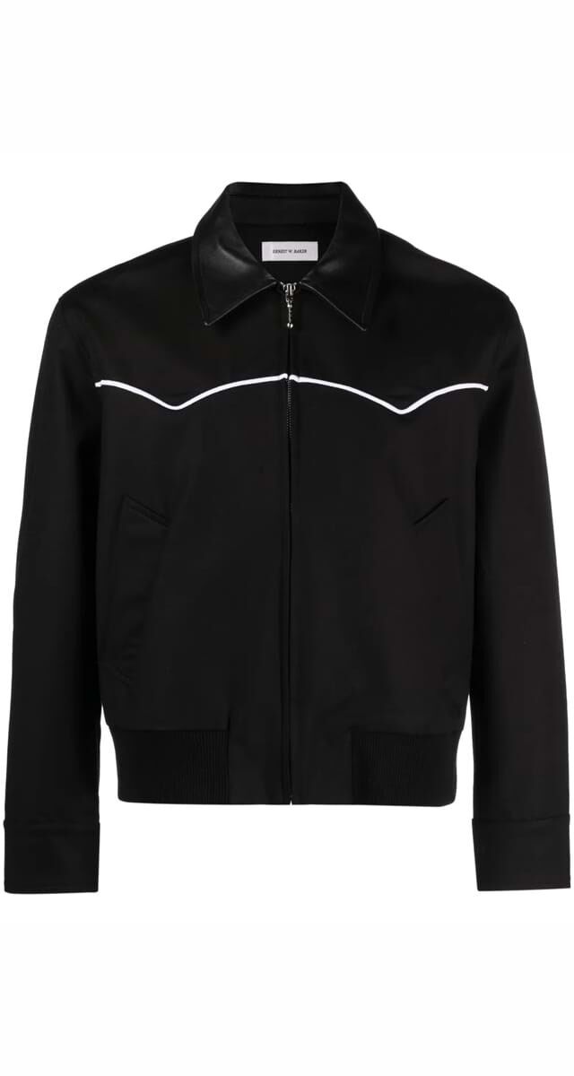 Blusão Bomber em algodão e lã, €713, Ernest W Baker.