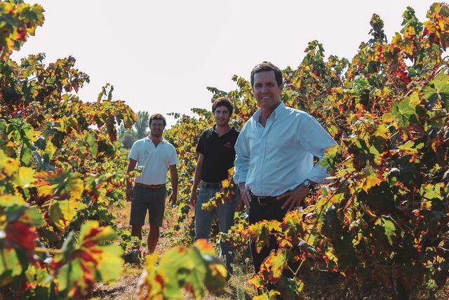 Alexandre Relvas, CEO da Casa Relvas, com a família.