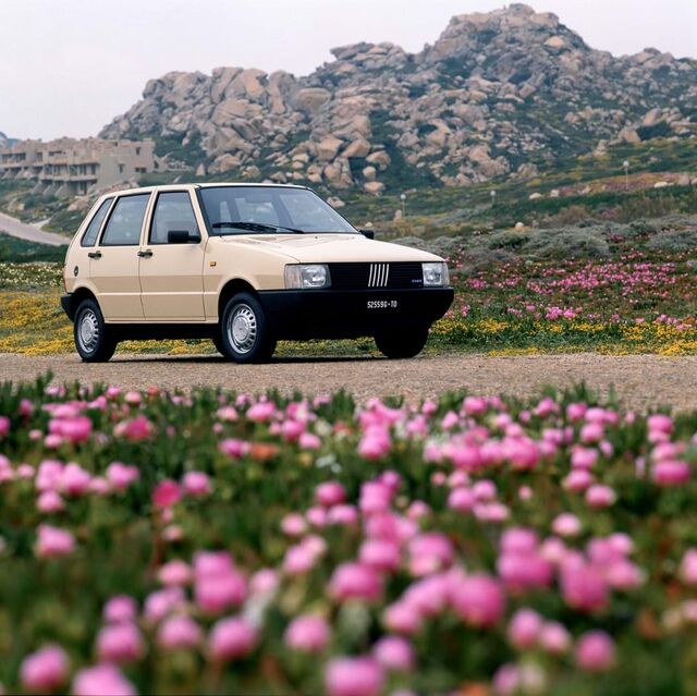 O Fiat Uno conseguiu assumir-se como um carro para a família.