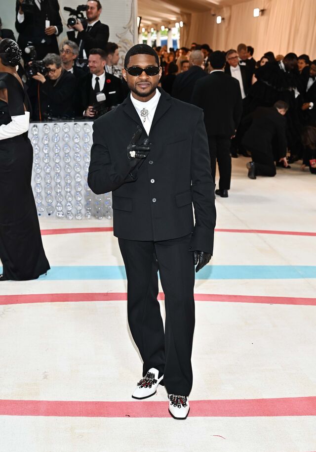 Usher em Bianca Saunders.