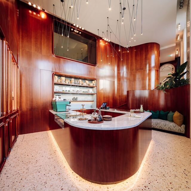 A pastelaria Bairro Alto Hotel.