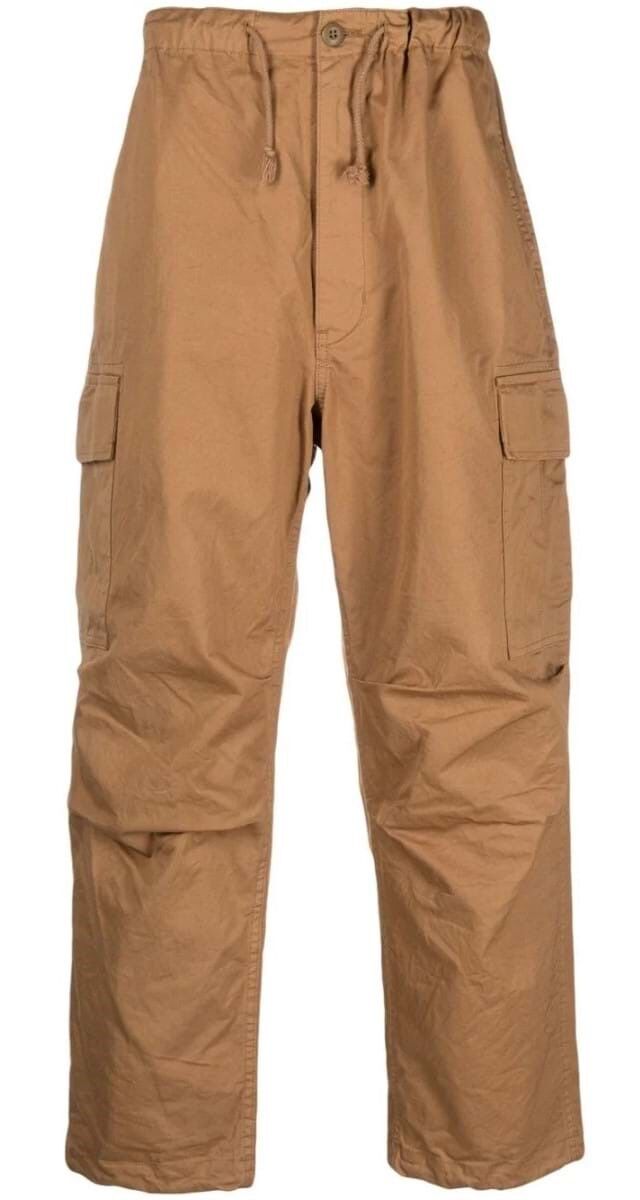 Calças cargo em algodão, €516, Comme des Garçons Homme.