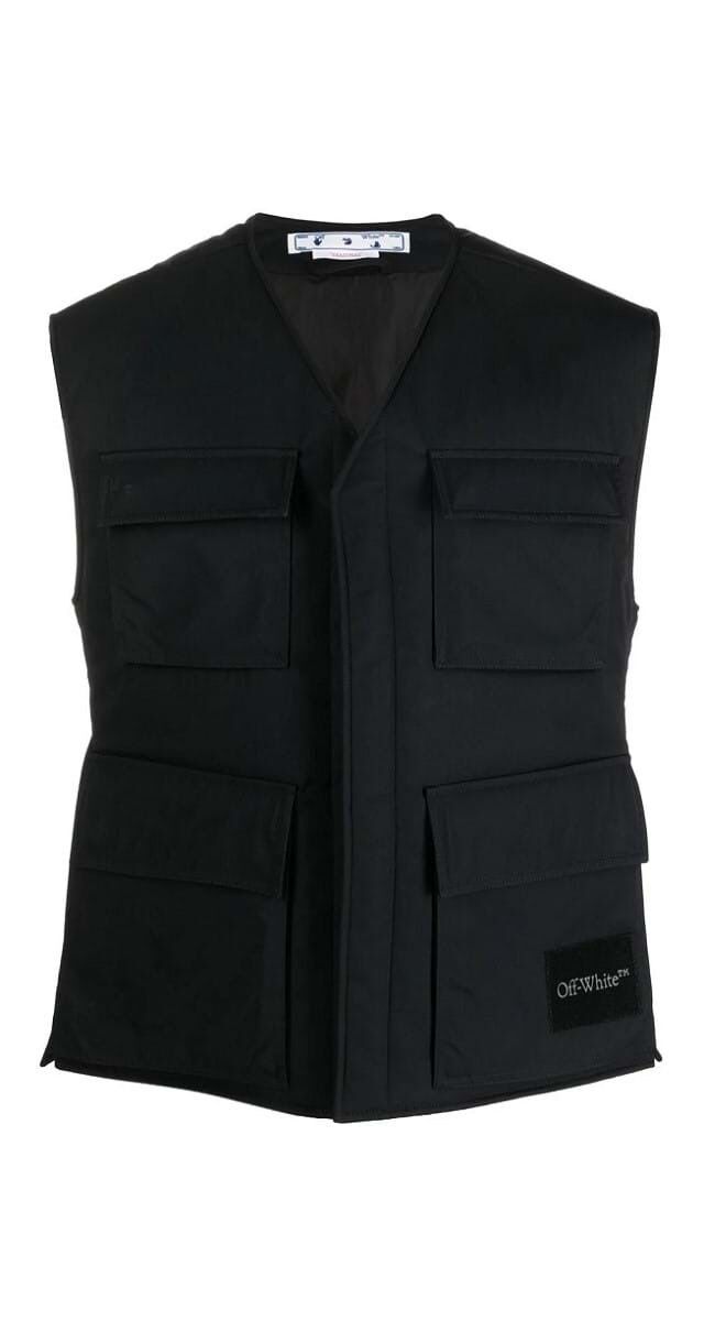 Colete acolchoado, €1295, Off-White.