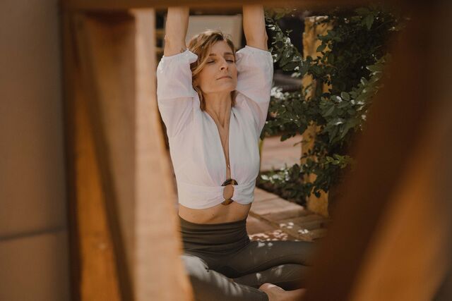Tânia Reis, professora de Yoga.