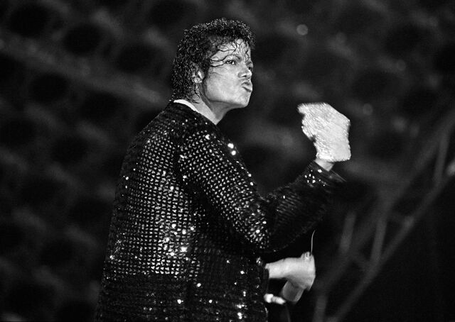 Michael Jackson em 1983.
