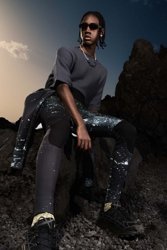 Campanha da coleção capsula Dior x Parley fotografada por Till Janz.