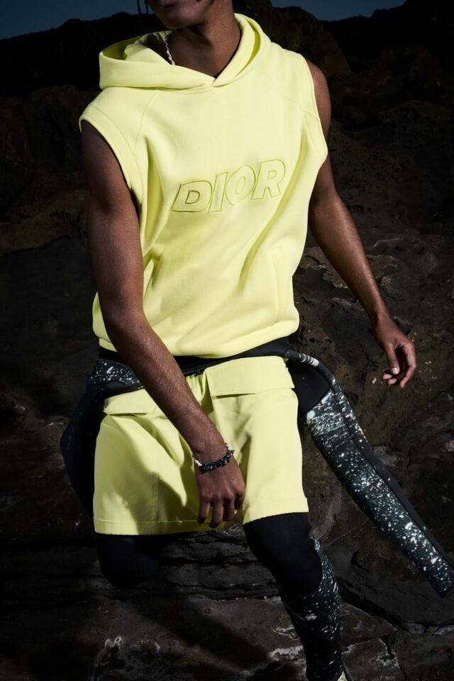 Campanha da coleção capsula Dior x Parley fotografada por Till Janz