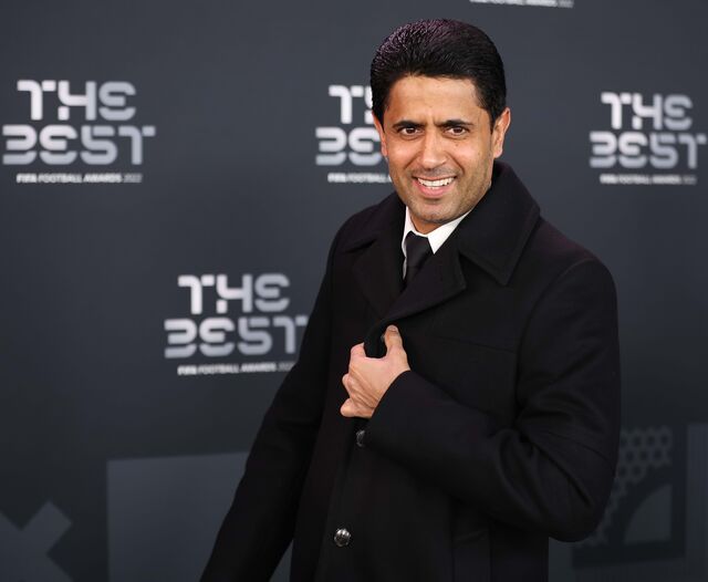 Nasser Al-Khelïfi, presidente do PSG.
