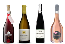 4 vinhos e as suas histórias: um vinho de trilogia, um Pinot Noir, um Moscatel do Douro e um palhete transmontano