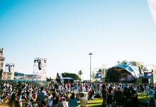 Homenagear a música portuguesa nos jardins da Torre de Belém em Lisboa