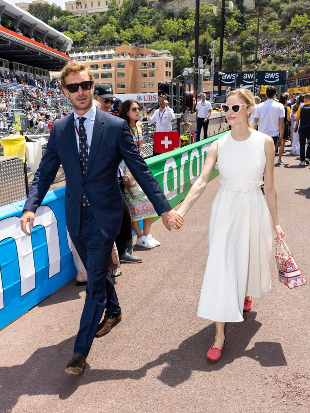 O filho do meio de Carolina do Mónaco, Pierre Casiraghi e a mulher, Beatrice Borromeo.