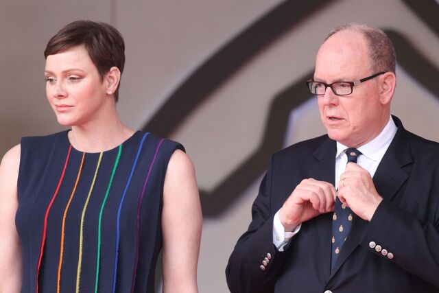 Charlene e Alberto do Mónaco.