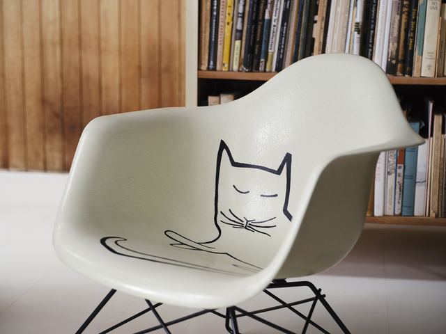 Eames Fiberglass com o Steinberg Cat.