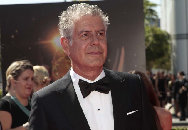 Anthony Bourdain morreu em junho de 2018, aparentemente cometeu o suicídio.