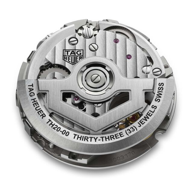 Os modelos contam ainda com um novo calibre, o TH 20-00, que surge como uma versão revista e melhorado do atual Heuer 02.