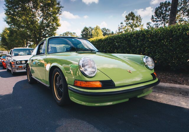 Modelo clássico da Porsche.