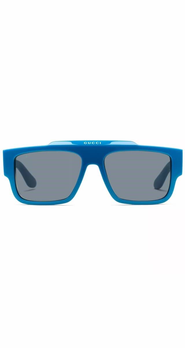 Óculos de sol em acetato, € 310, Gucci.