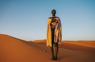 Toalhas de praia inspiradas no deserto do Saara