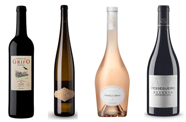 4 vinhos e as suas histórias: um rosado além-fronteiras, um vinho viciante e dois tintos do Douro
