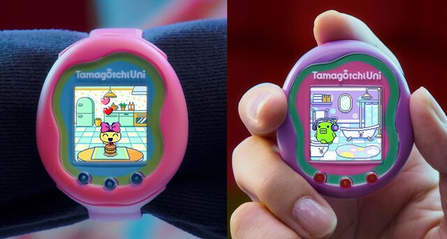 Os novos Tamagotchi oferecem todo um novo mundo a cores.