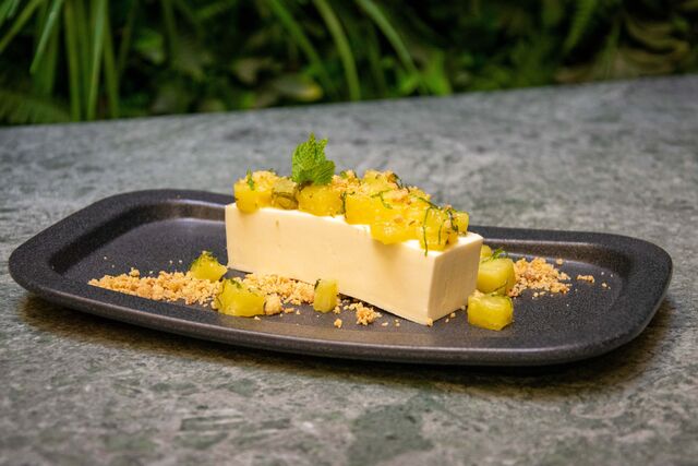 A Piña Cotta faz parte da lista de sobremesas.