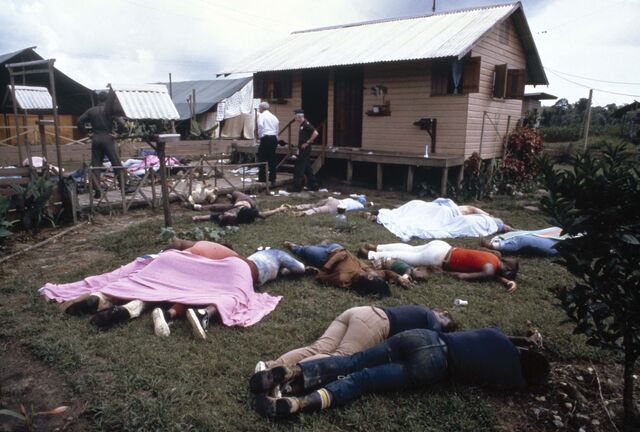 People's Temple: a seita que se acabou por suicidar de forma massiva.