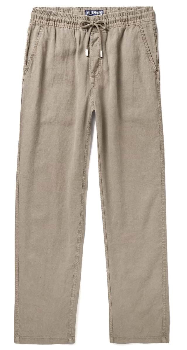 Calças em linho, €220, Vilebrequin.