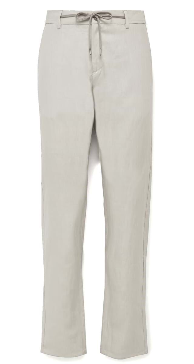 Calças em linho, €440, Canali.