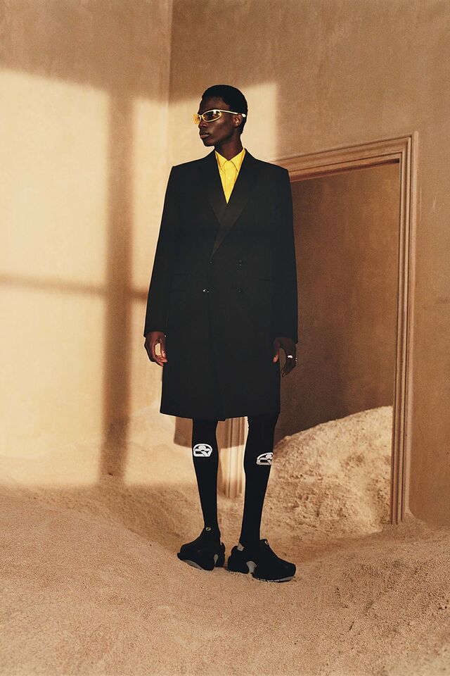 Tendência: calções. Look: Louis Vuitton.