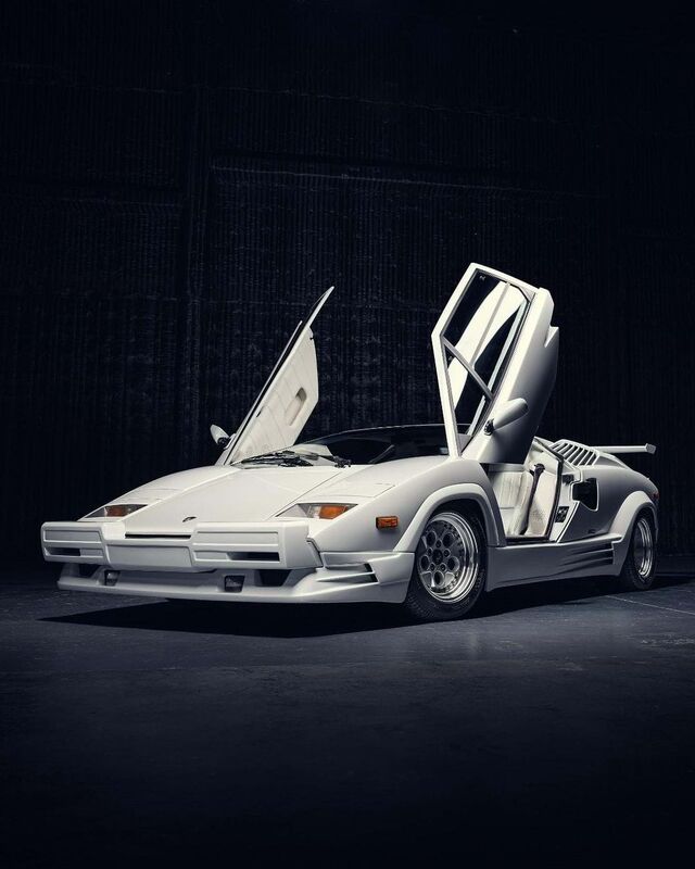 Lamborghini Countach 25th Anniversary Edition de 1989.