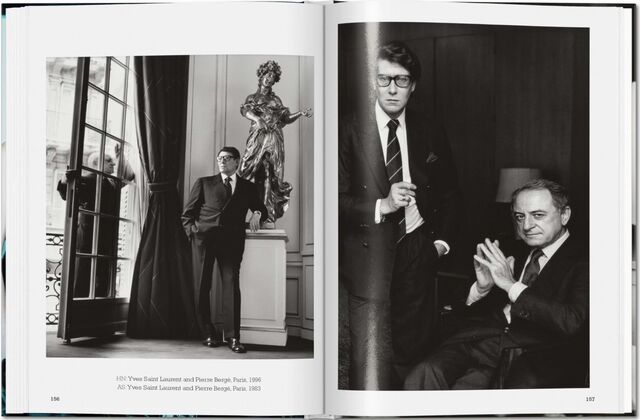 Yves Saint Laurent e Pierre Bergé