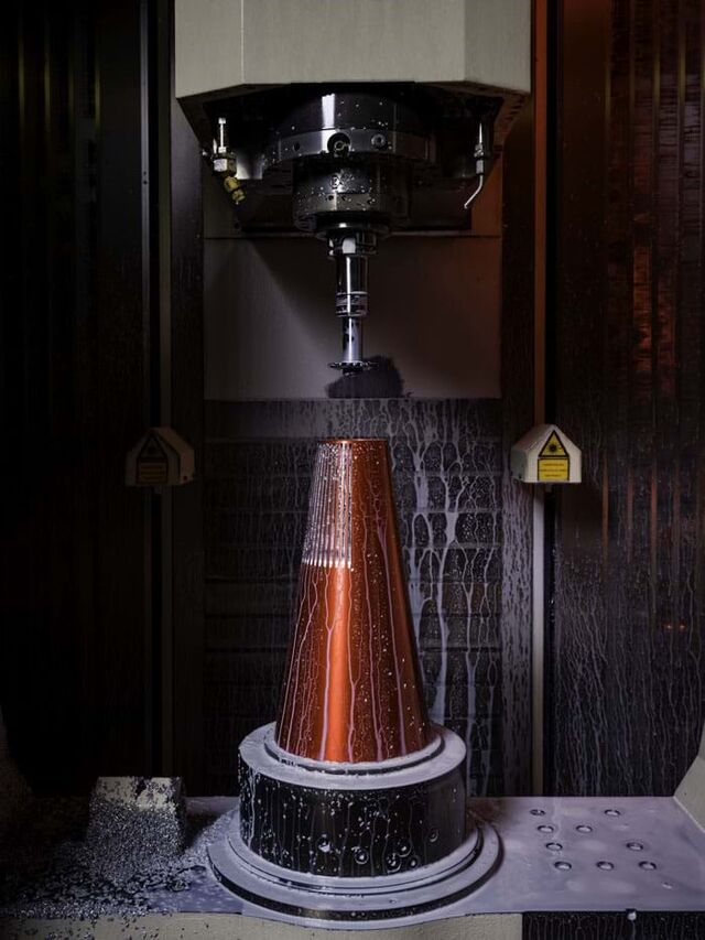 Imagens do processo de produção.