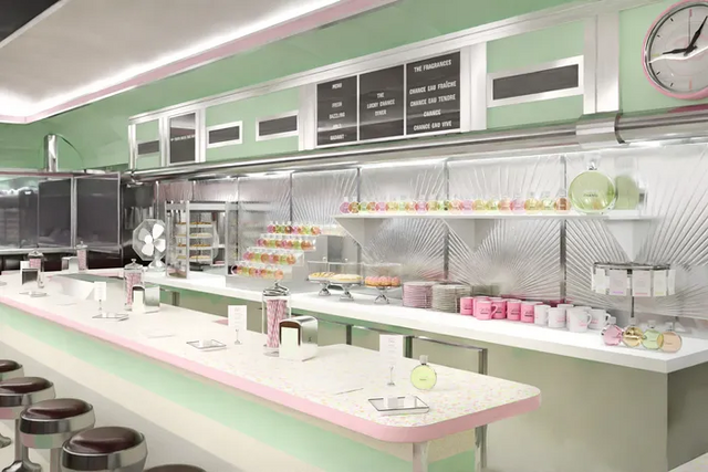 Será um "restaurante" ambulante de perfumes.