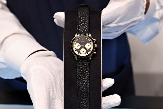 Uma referência ao Rolex 6241 Daytona de Paul Newman, de 1968.