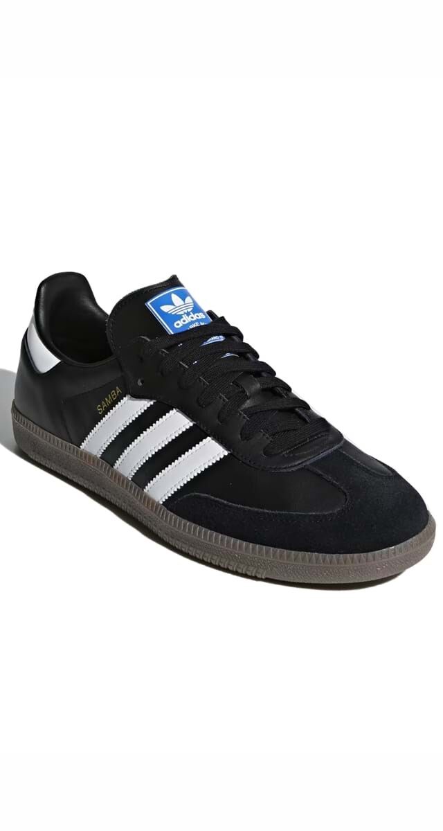 Ténis Samba OG em pele, €120, Adidas.