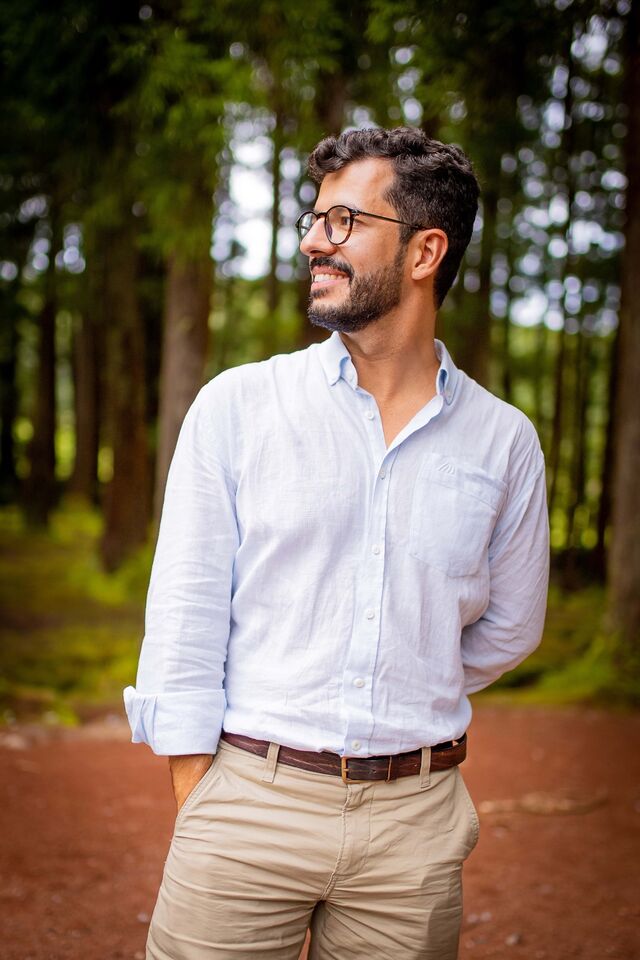O músico Tiago Nunes.