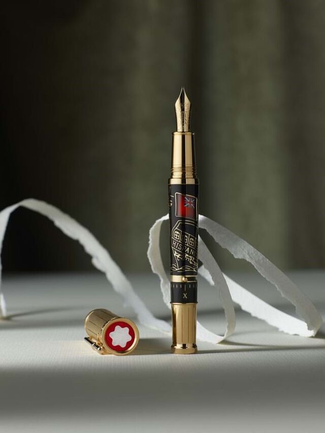 Montblanc Writers Edition Louis Robert Stevenson Edição Limitada 1883.