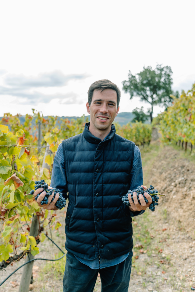 João Rosa Alves, enólogo e produtor do vinho "Menin Grande Reserva Tinto 2019".