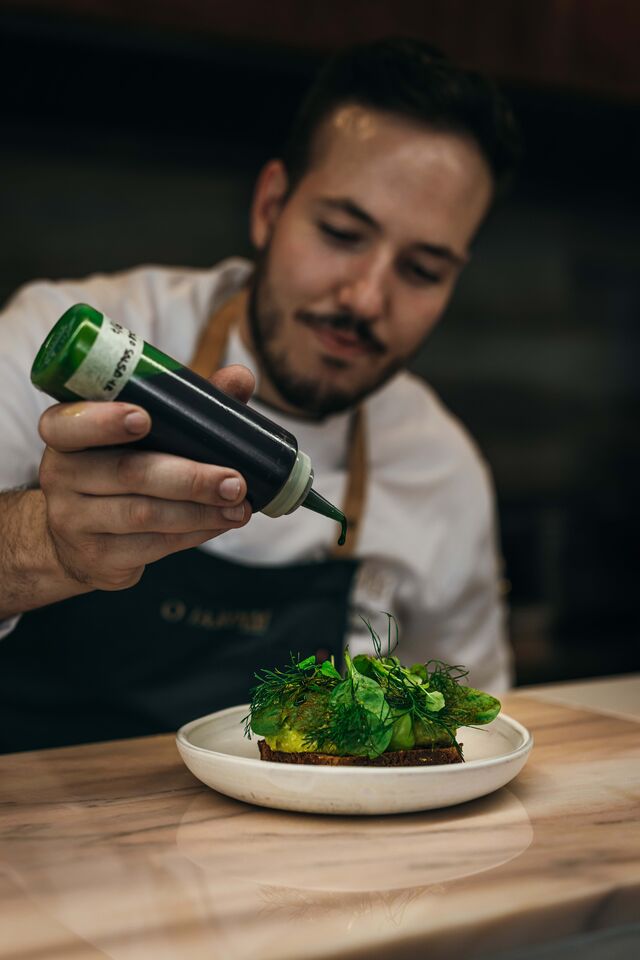 Chef Pedro de Sousa, O Jardim