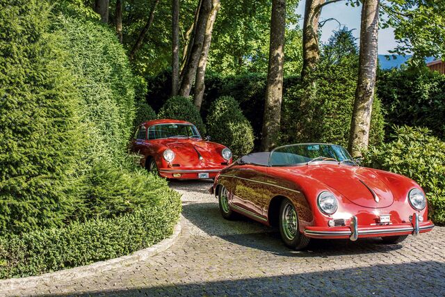 O Porsche 356 era conhecido pelo seu modelo desportivo, leve, com carroçaria em alumínio e motor ‘boxer’.