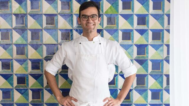 Diogo Lopes, chef de pastelaria do Ritz Four Seasons