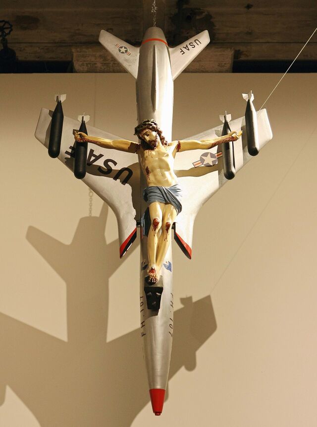 "Western and Chistian Civilization", 1965 com reedição em 2018, obra de Léon Ferrari