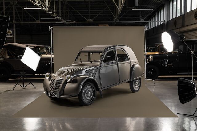 Citroën 2CV de 1950.