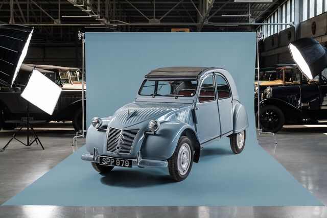 Citroën 2CV de 1953.