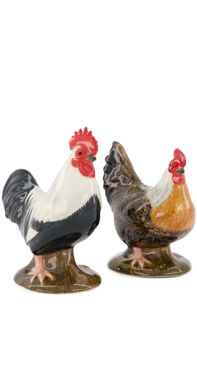 Saleiro e pimenteiro Dorking, €38, Quail Ceramics na Fashion Clinic