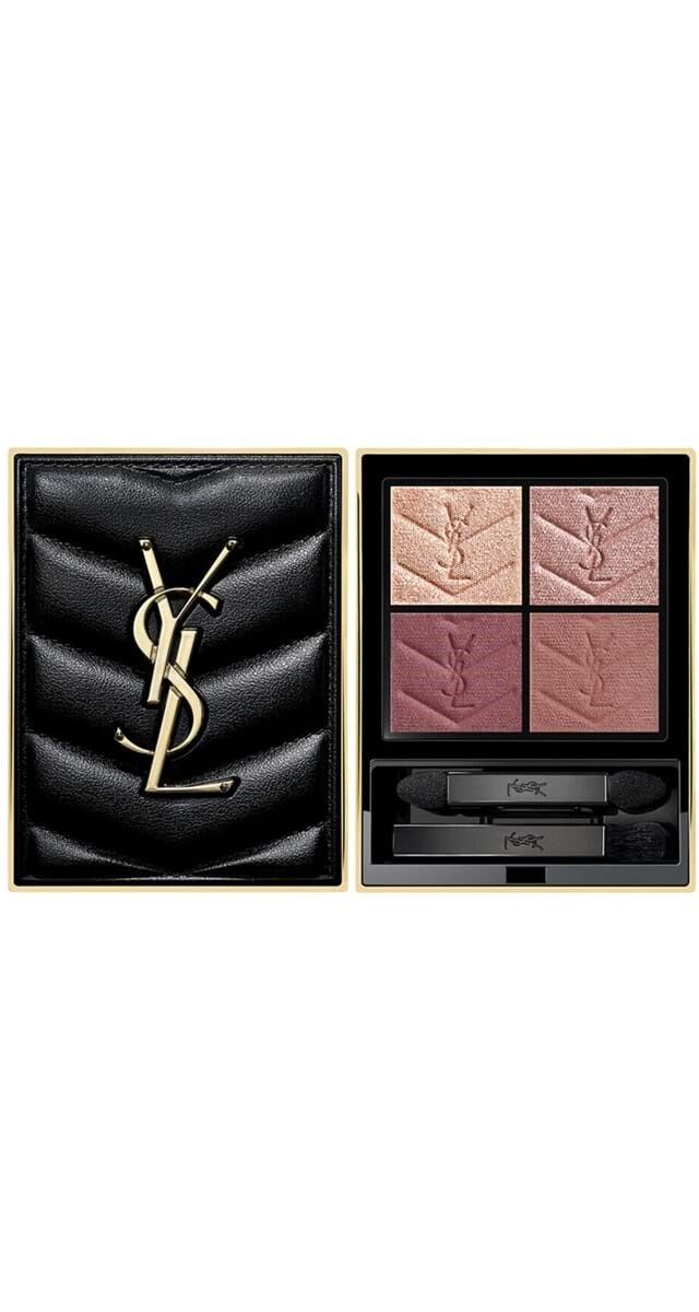 Paleta de sombras Couture Mini Clutcs em pele e metal, €65,35, Yves Saint Laurent