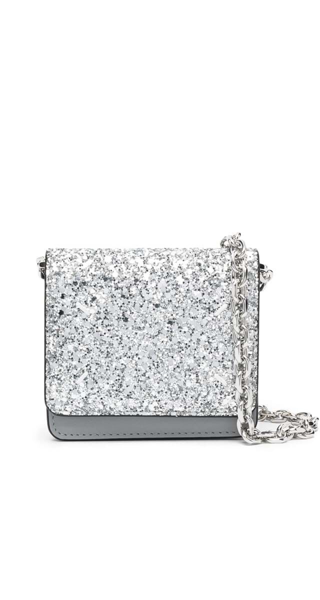 Carteira em pele com glitter, €630, Maison Margiela