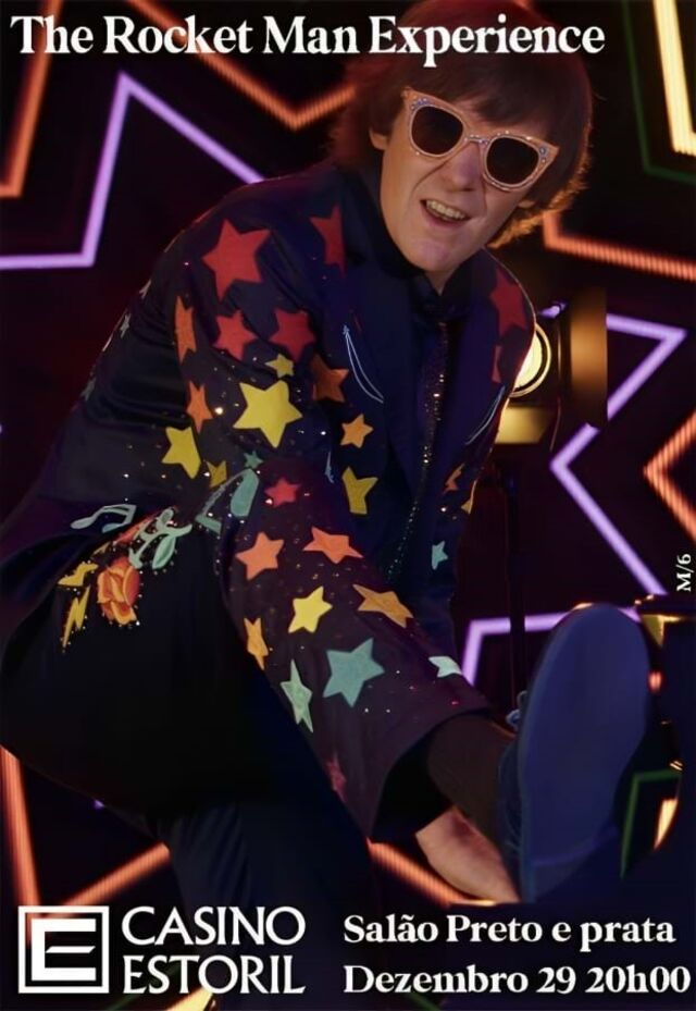 Tom Cridland dá corpo a Elton John neste espetáculo de tributo