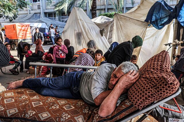 O massacre em Gaza.