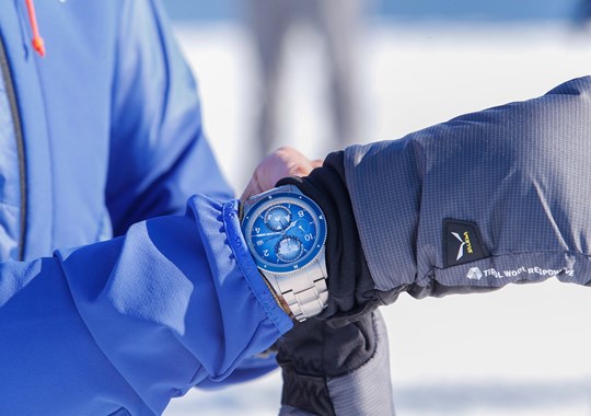 Montblanc na Maratona de Gelo da Antártida, a corrida mais a sul do planeta